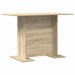 Spisebord Sonoma Eik 110 X 60 X 75 Cm Konstruert Tre