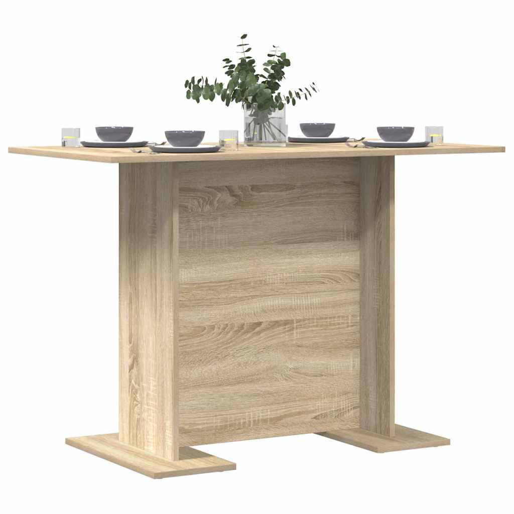 Spisebord Sonoma Eik 110 X 60 X 75 Cm Konstruert Tre