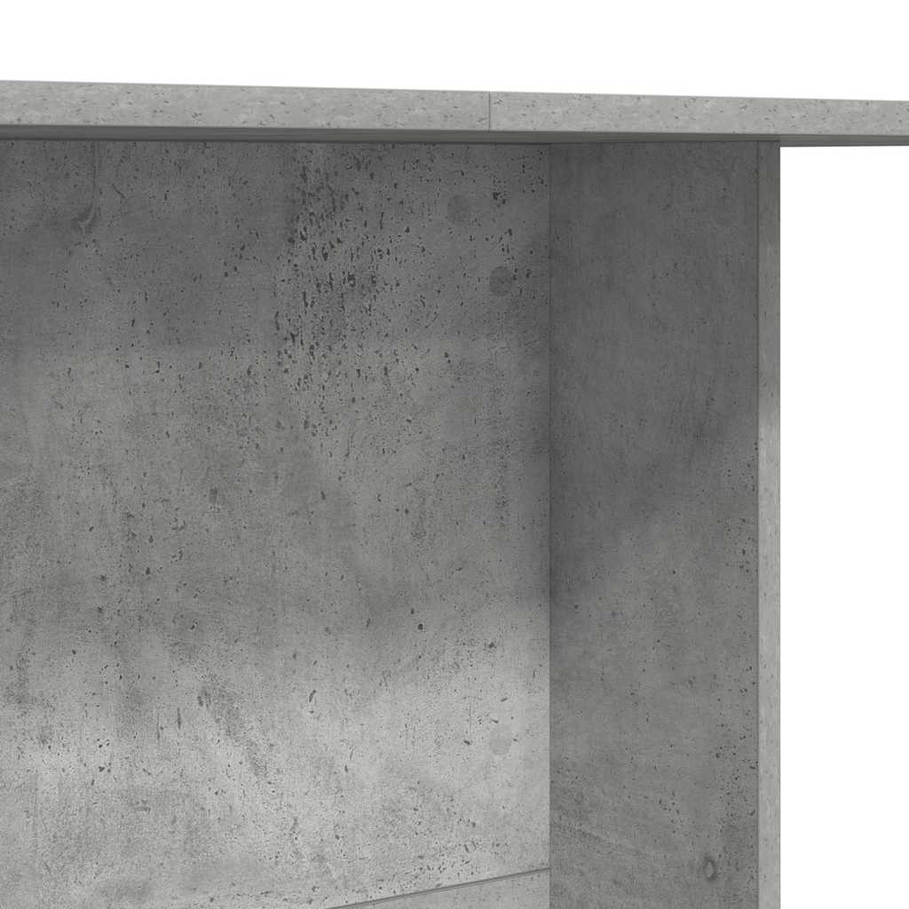 Spisebord Betonggrå 110 X 60 X 75 Cm Konstruert Tre
