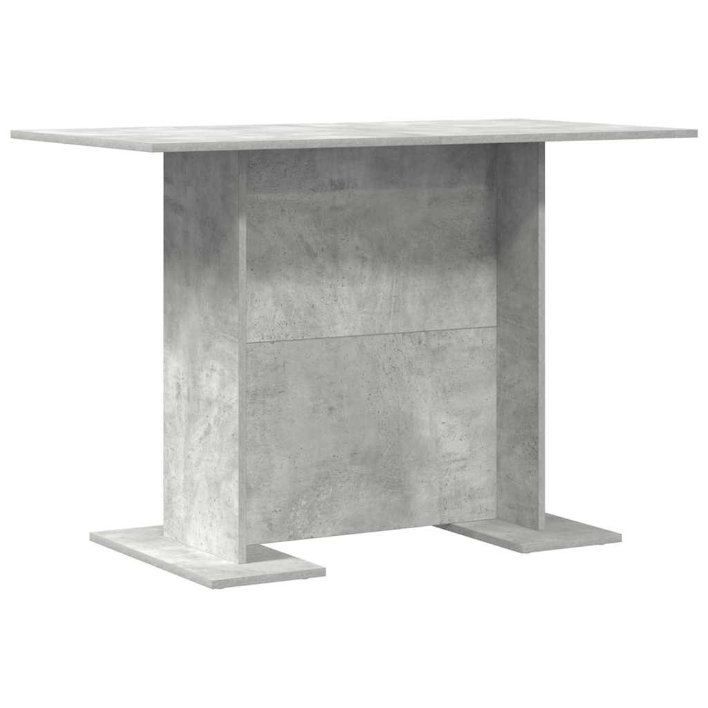 Spisebord Betonggrå 110 X 60 X 75 Cm Konstruert Tre