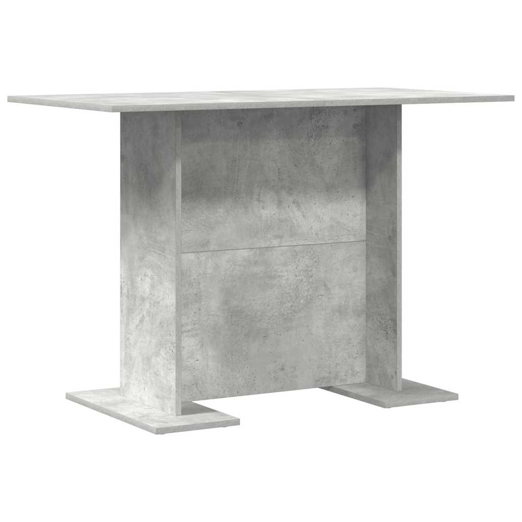 Spisebord Betonggrå 110 X 60 X 75 Cm Konstruert Tre