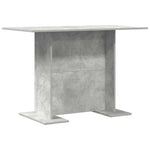 Spisebord Betonggrå 110 X 60 X 75 Cm Konstruert Tre