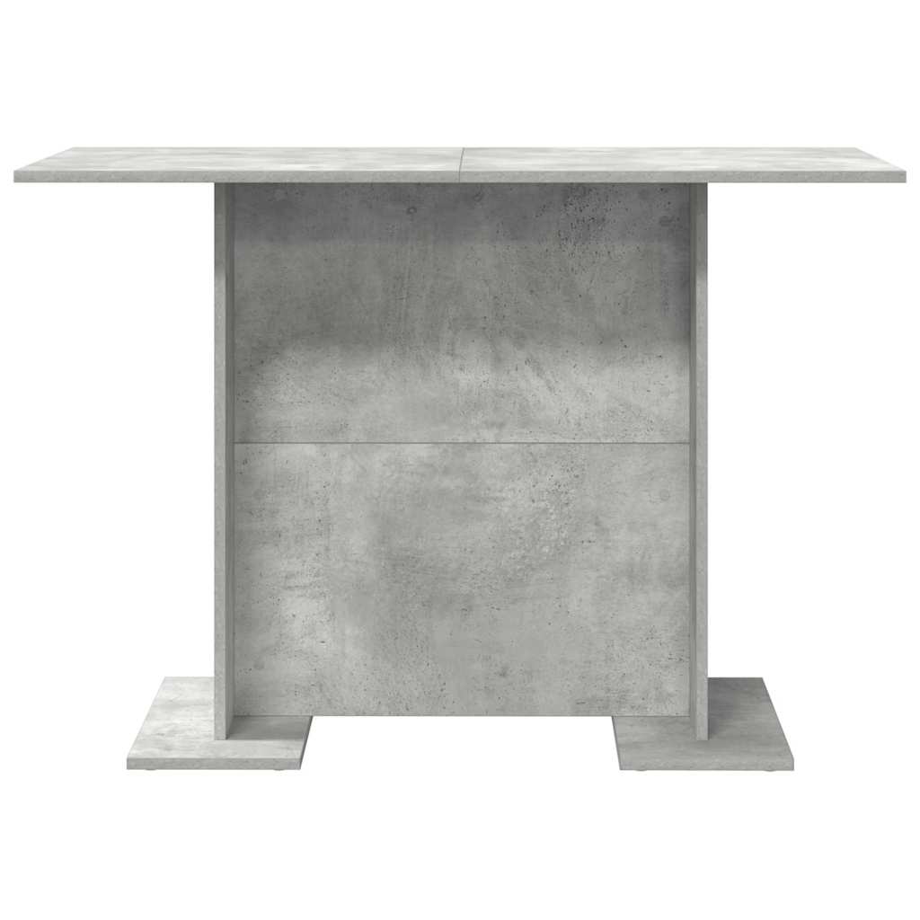 Spisebord Betonggrå 110 X 60 X 75 Cm Konstruert Tre