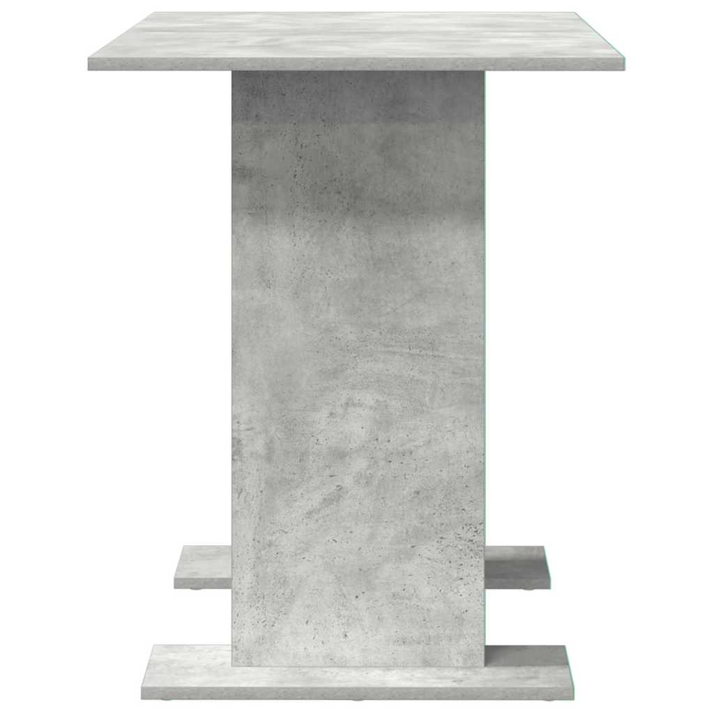 Spisebord Betonggrå 110 X 60 X 75 Cm Konstruert Tre