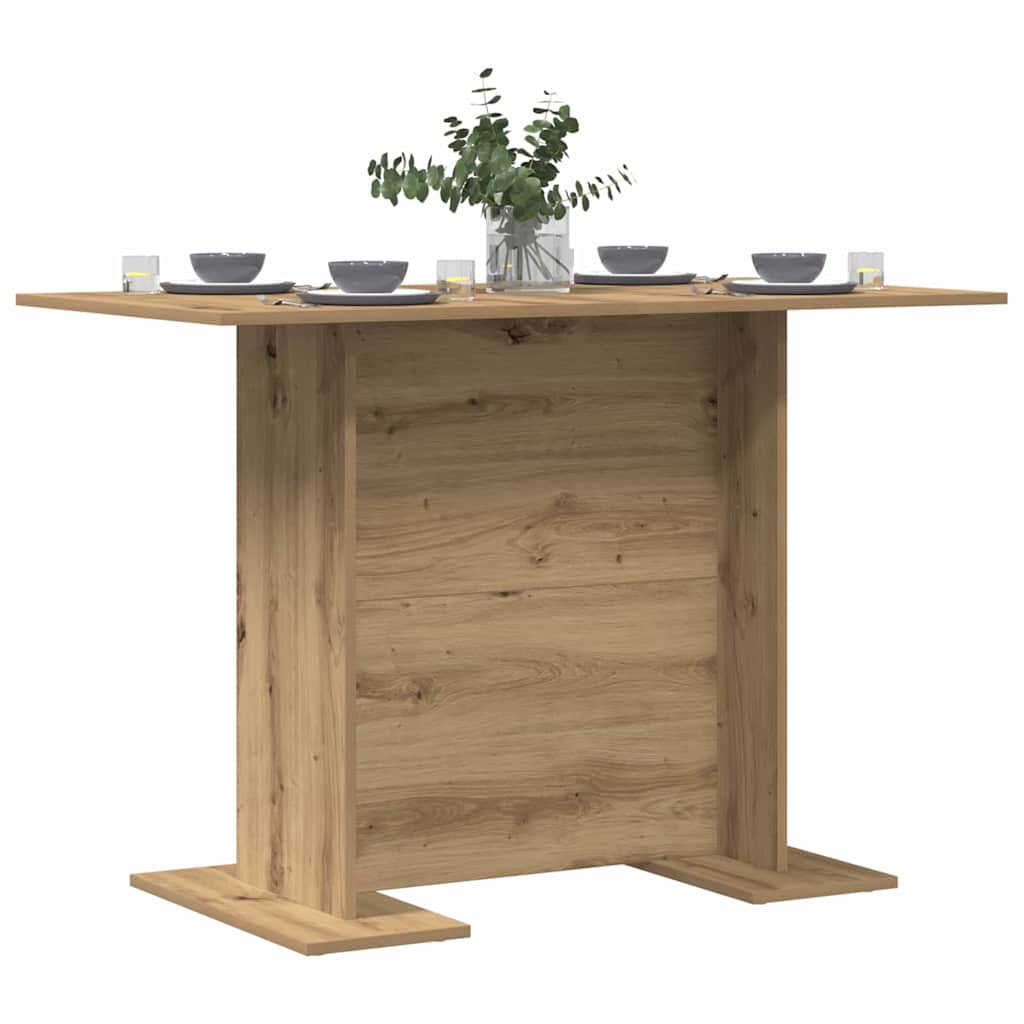 Spisebord Artisan Eik 110 X 60 X 75 Cm Konstruert Tre