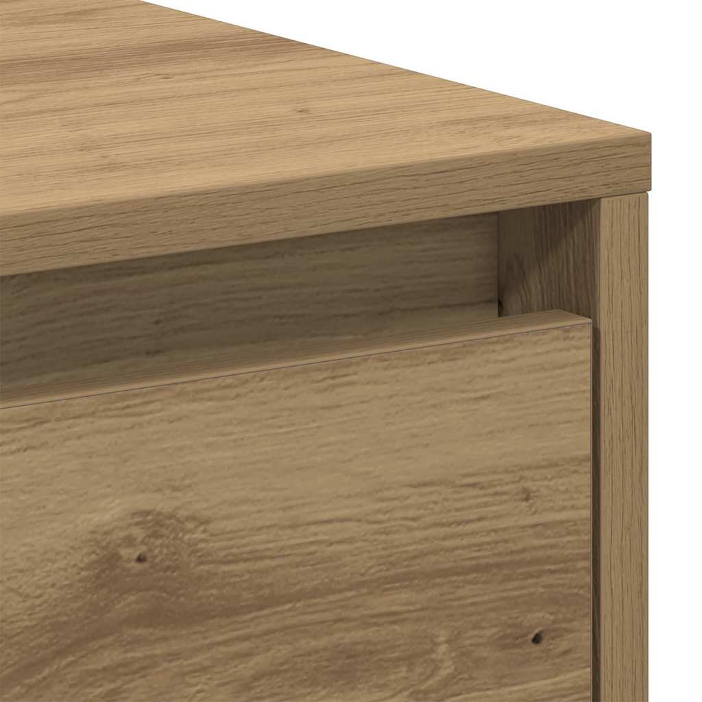 Nattbord Med Skuff Artisan Eik 45 X 34 X 44 Cm Konstruert Tre
