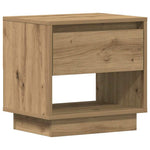 Nattbord Med Skuff Artisan Eik 45 X 34 X 44 Cm Konstruert Tre