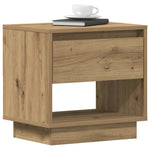 Nattbord Med Skuff Artisan Eik 45 X 34 X 44 Cm Konstruert Tre