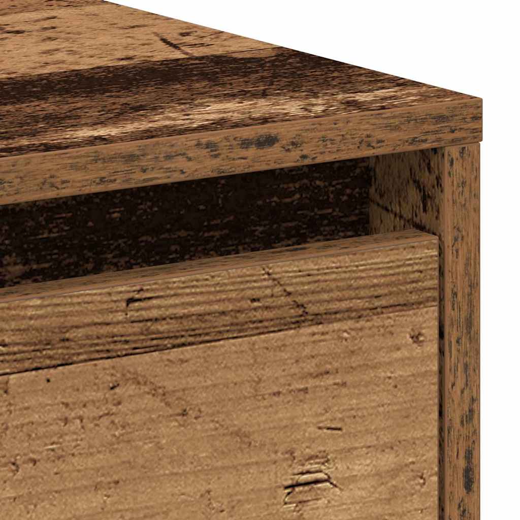 Nattbordskap Gammelt Tre 45 X 34 X 44,5 Cm Konstruert Tre