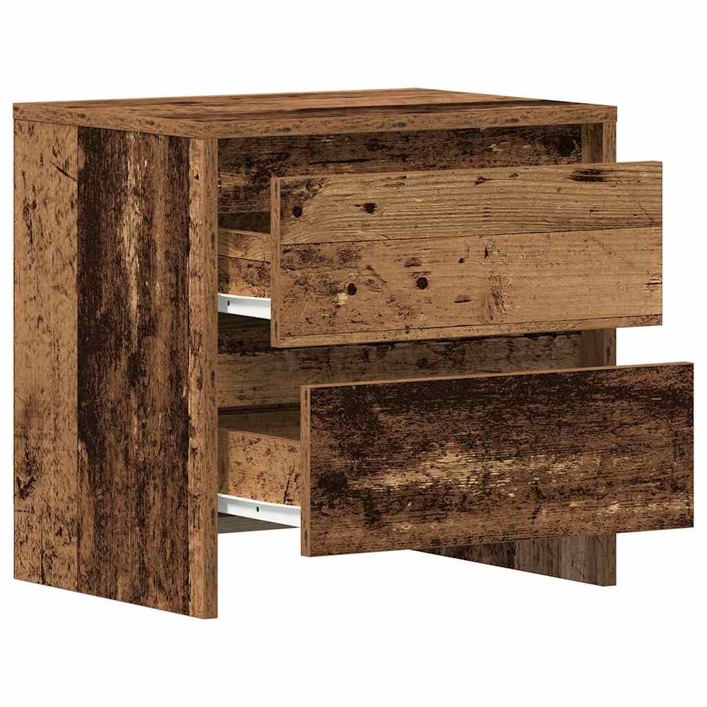 Nattbordskap Gammelt Tre 45 X 34 X 44,5 Cm Konstruert Tre