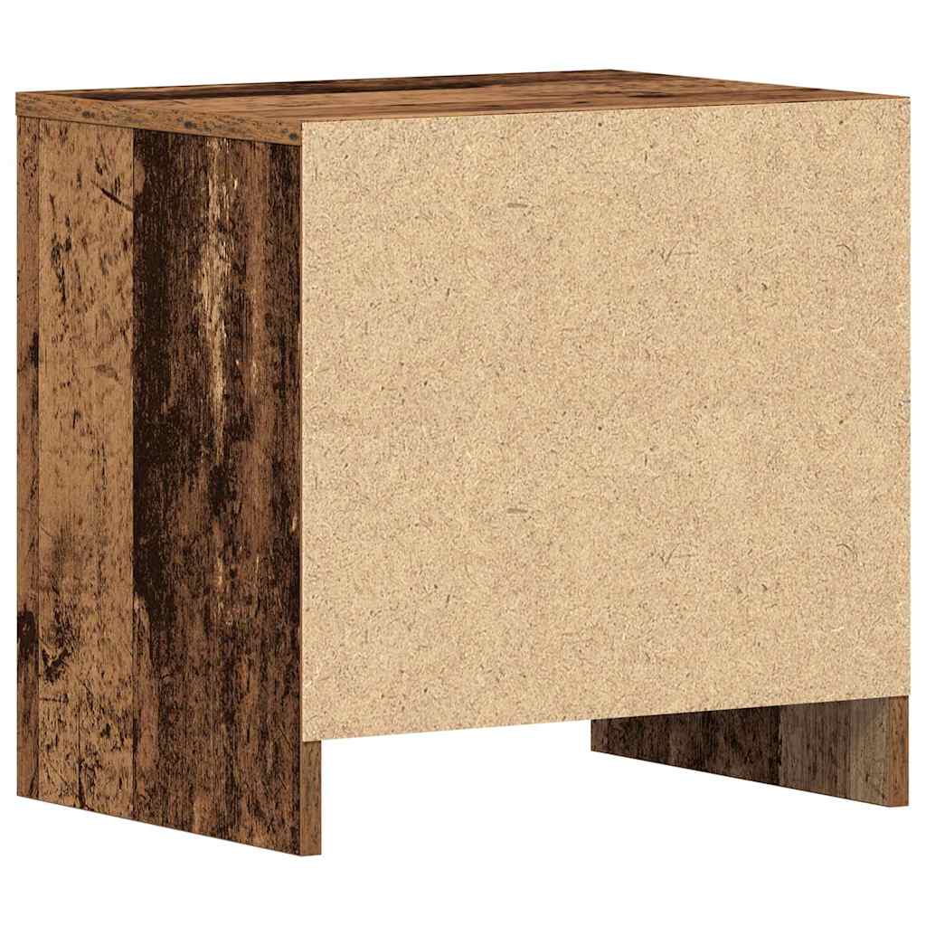 Nattbordskap Gammelt Tre 45 X 34 X 44,5 Cm Konstruert Tre