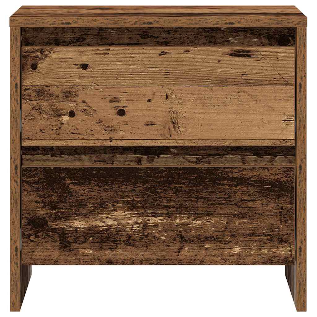 Nattbordskap Gammelt Tre 45 X 34 X 44,5 Cm Konstruert Tre