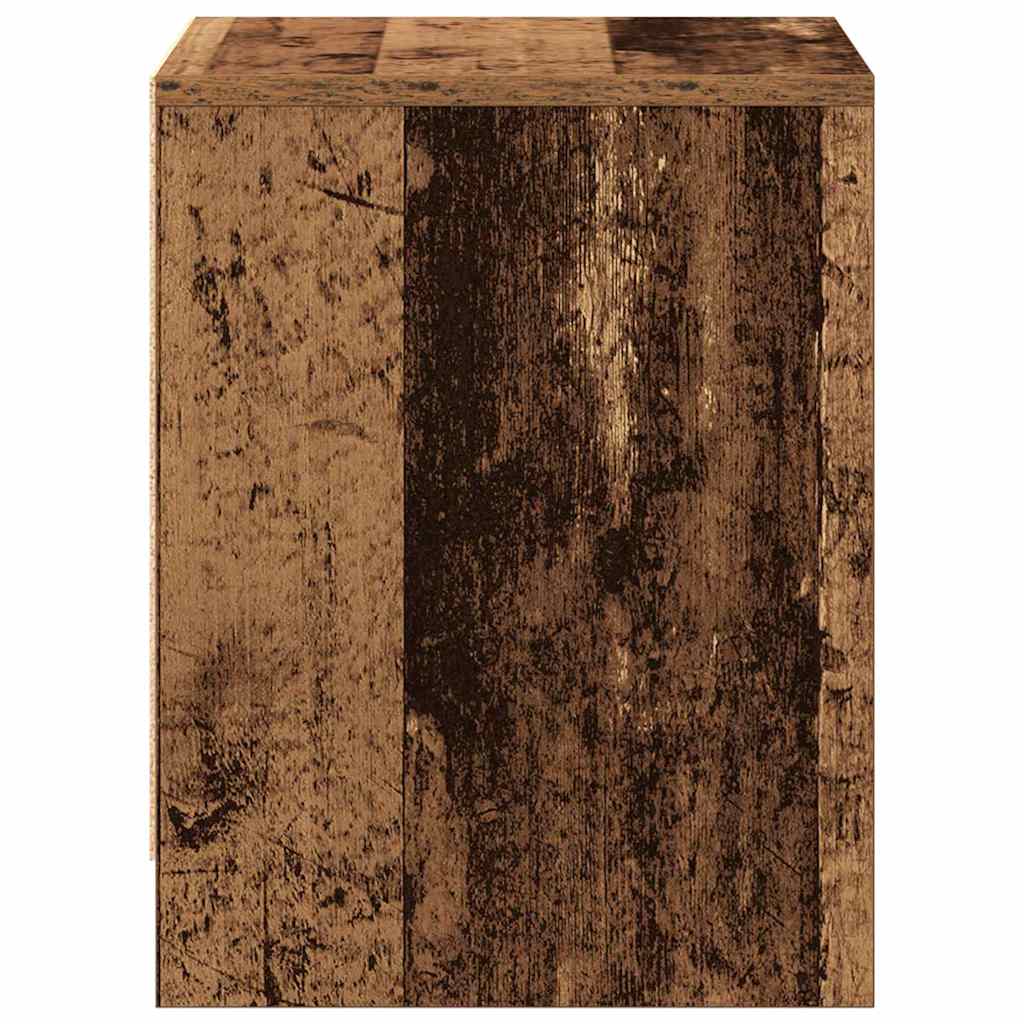 Nattbordskap Gammelt Tre 45 X 34 X 44,5 Cm Konstruert Tre