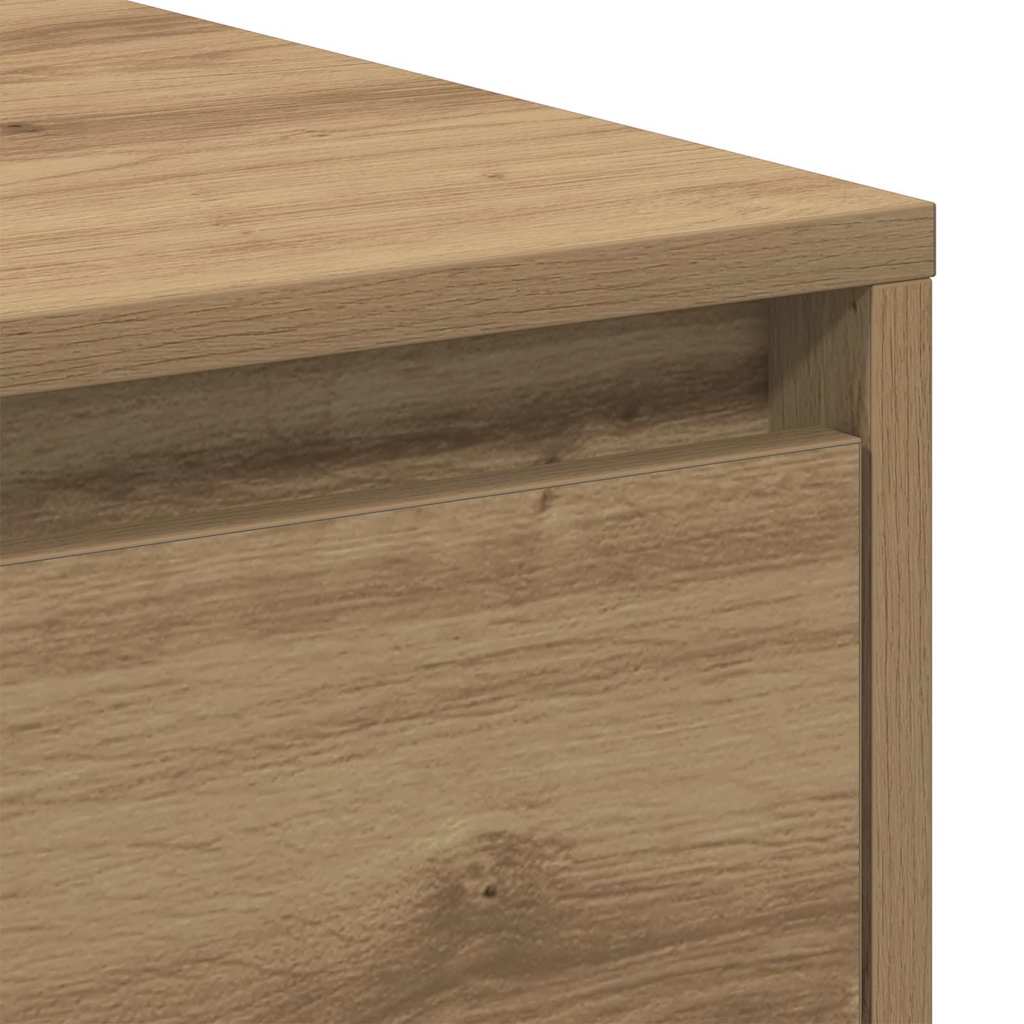 Nattbordskap Artisan Eik 45 X 34 X 44,5 Cm Konstruert Tre