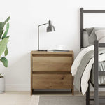 Nattbordskap Artisan Eik 45 X 34 X 44,5 Cm Konstruert Tre