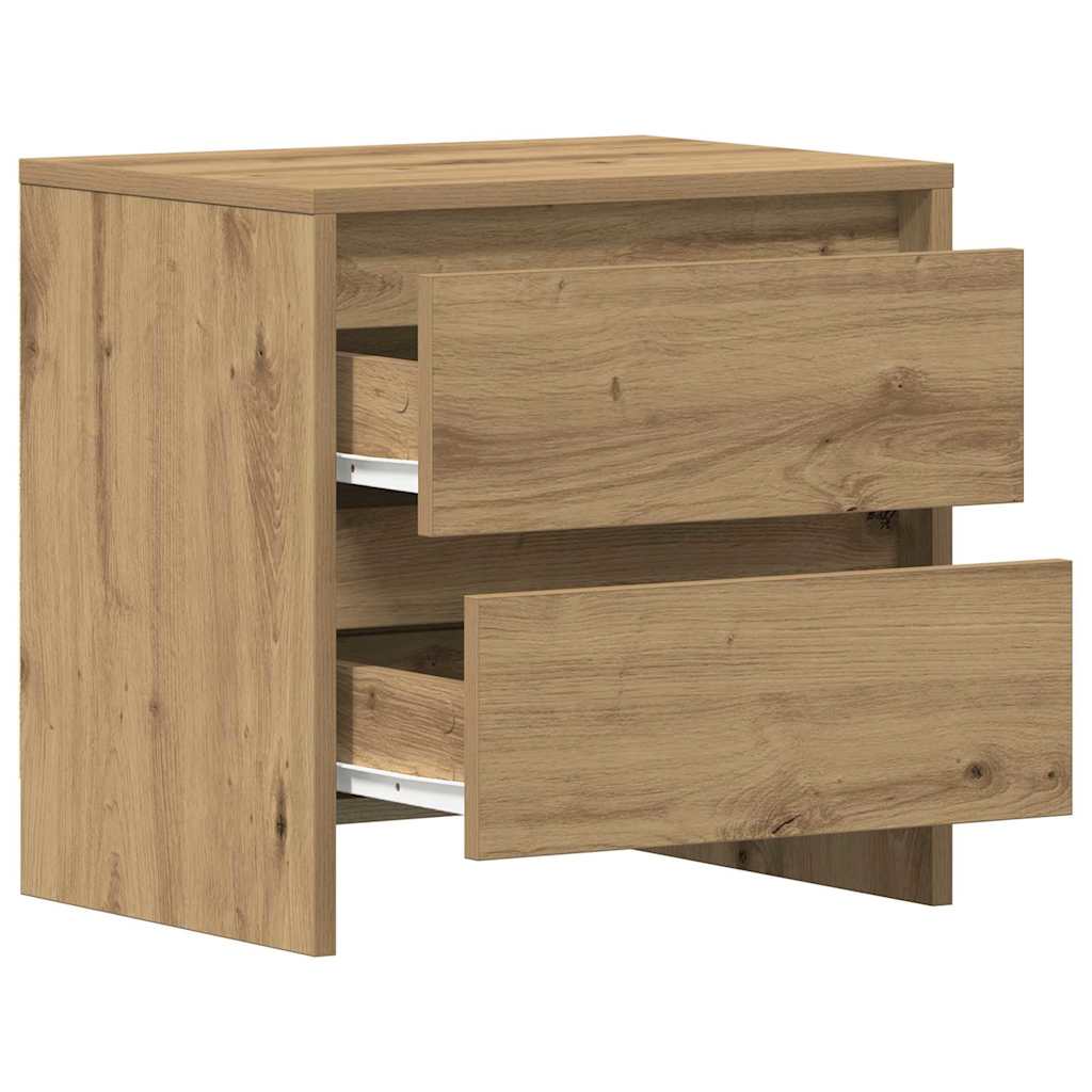 Nattbordskap Artisan Eik 45 X 34 X 44,5 Cm Konstruert Tre