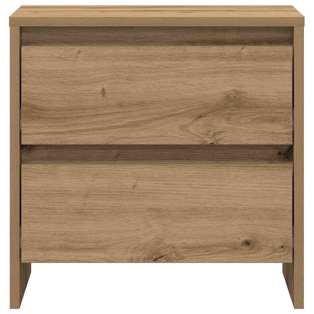 Nattbordskap Artisan Eik 45 X 34 X 44,5 Cm Konstruert Tre