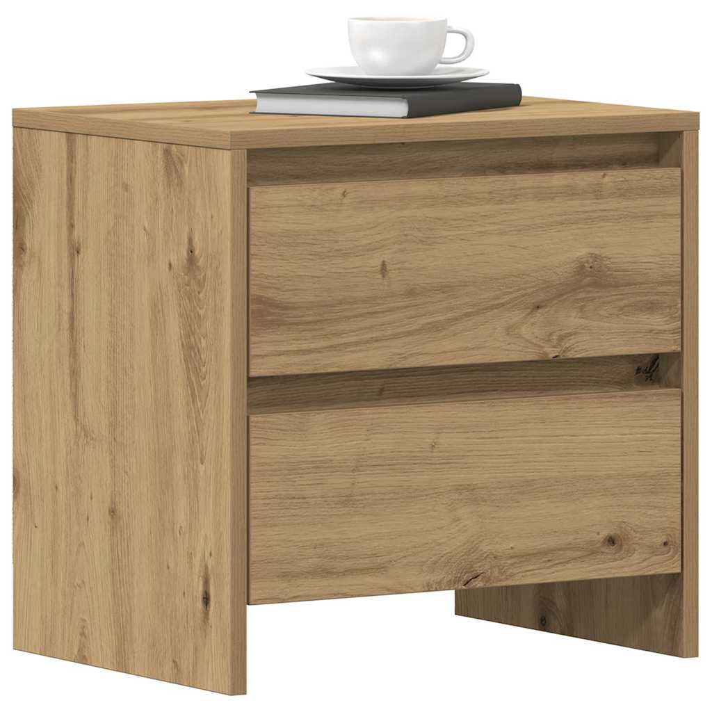 Nattbordskap Artisan Eik 45 X 34 X 44,5 Cm Konstruert Tre