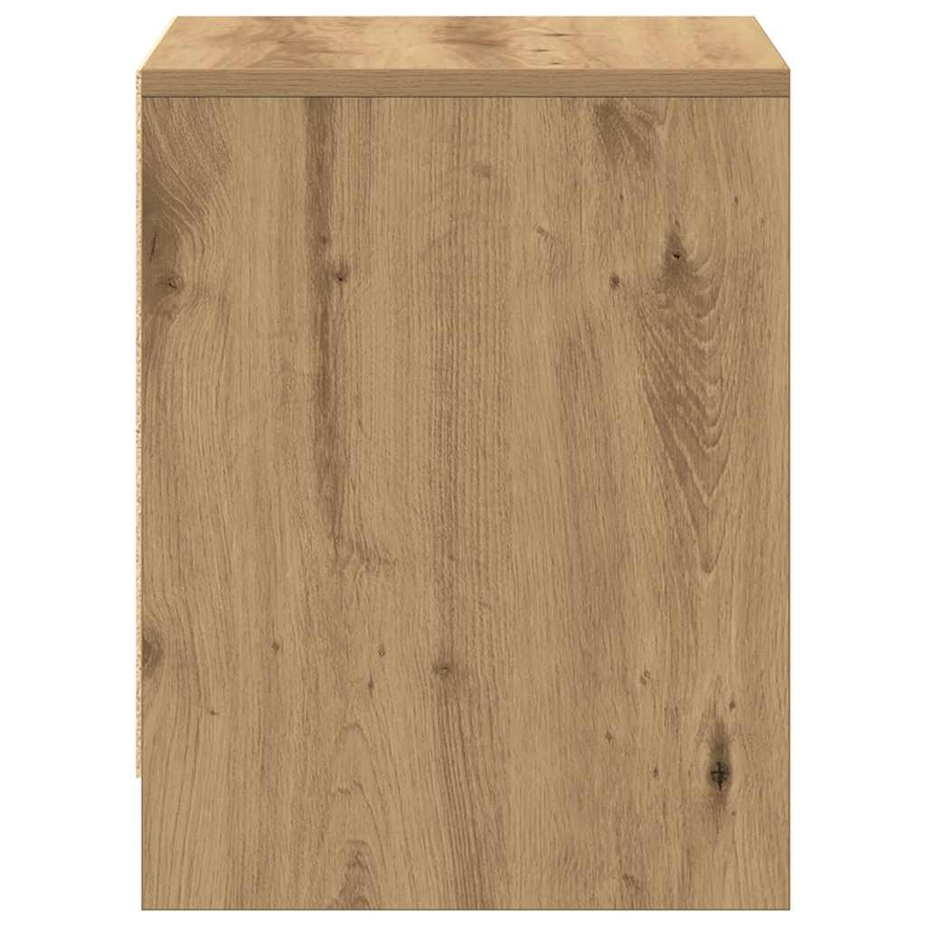 Nattbordskap Artisan Eik 45 X 34 X 44,5 Cm Konstruert Tre