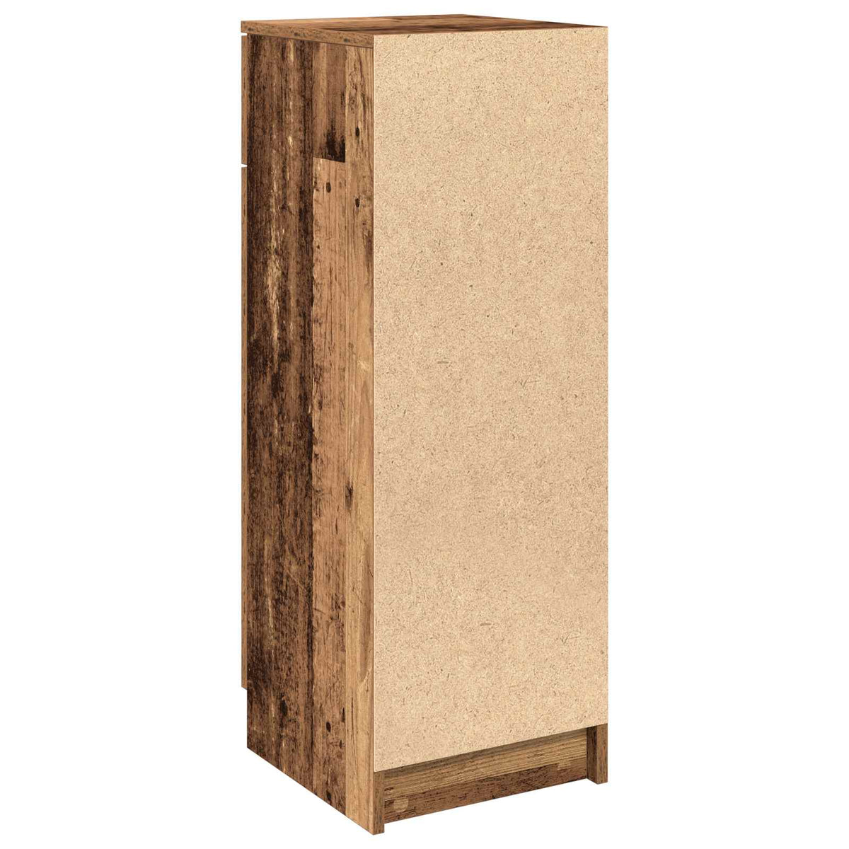 Baderomsskap Med Dør Gammelt Tre 32 X 34 X 90 Cm Konstruert Tre