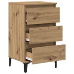 Nattbordskap Artisan Eik 45 X 35 X 44 Cm Konstruert Tre