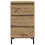 Nattbordskap Artisan Eik 45 X 35 X 44 Cm Konstruert Tre
