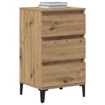 Nattbordskap Artisan Eik 45 X 35 X 44 Cm Konstruert Tre