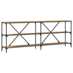 Konsollbord Med Hylle Annet Artisan Eik 180 X 30 X 75 Cm