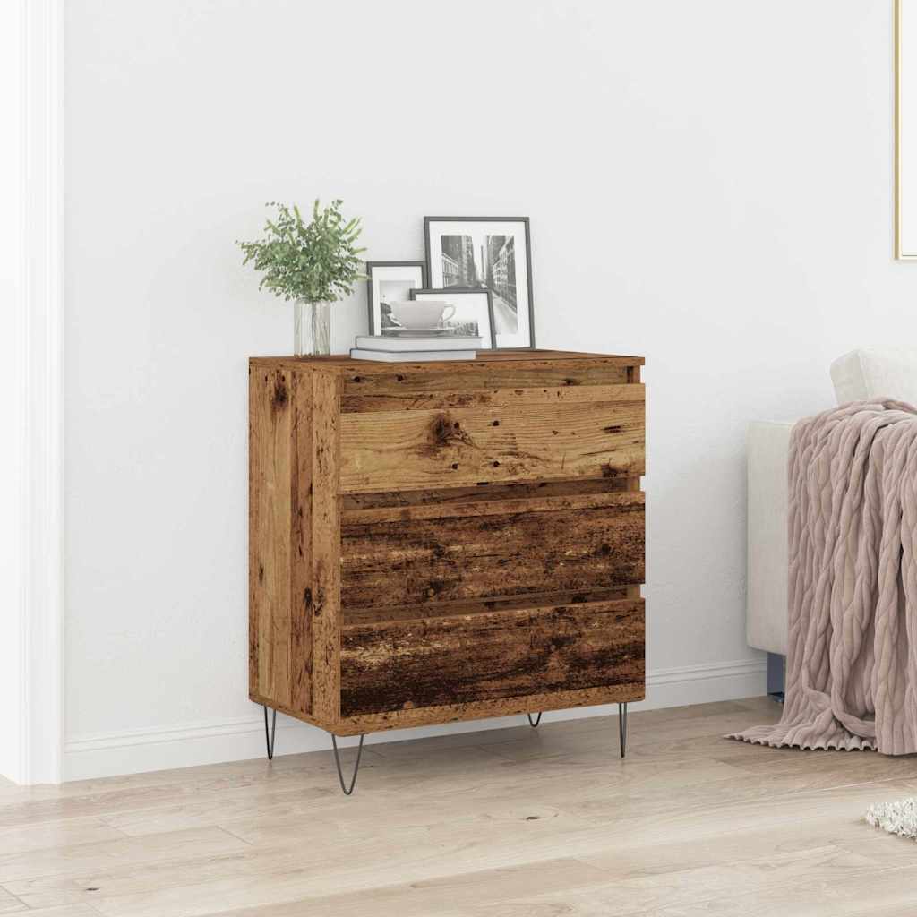 Serviesskap Gammelt Tre 60 X 35 X 70 Cm Konstruert Tre