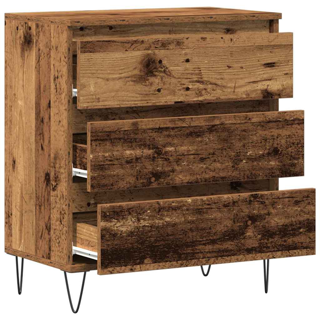 Serviesskap Gammelt Tre 60 X 35 X 70 Cm Konstruert Tre