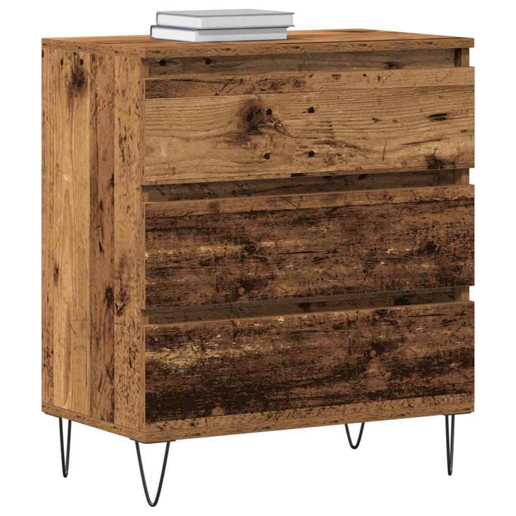 Serviesskap Gammelt Tre 60 X 35 X 70 Cm Konstruert Tre