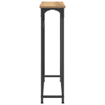 Konsollbord Artisan Eik 75 X 19.5 X 75 Cm Ingeniørtre Og Metall