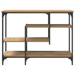 Konsollbord Artisan Eik 100 X 35 X 75 Cm Ingeniørtre Og Metall