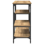 Konsollbord Artisan Eik 100 X 35 X 75 Cm Ingeniørtre Og Metall