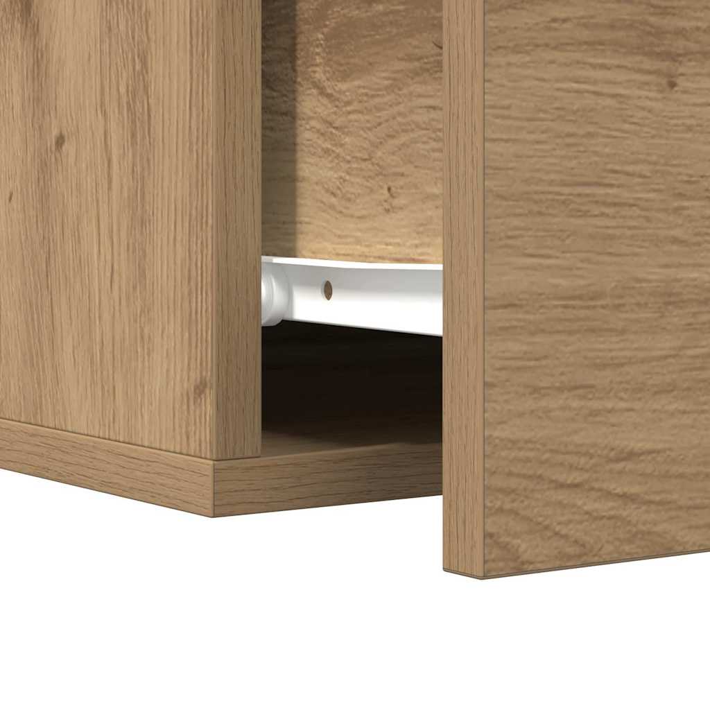 Nattbordskap Artisan Eik 35 X 35 X 20 Cm Konstruert Tre