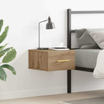 Nattbordskap Artisan Eik 35 X 35 X 20 Cm Konstruert Tre