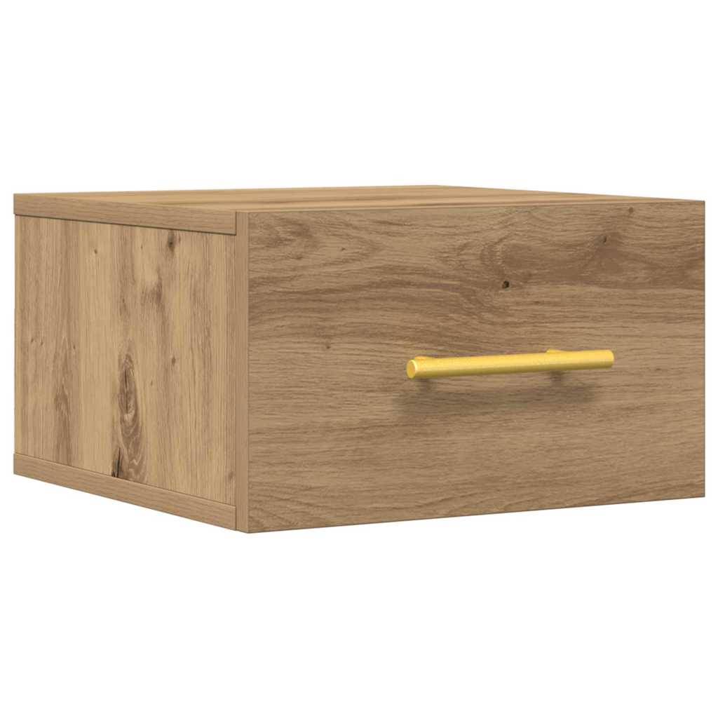 Nattbordskap Artisan Eik 35 X 35 X 20 Cm Konstruert Tre