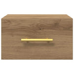 Nattbordskap Artisan Eik 35 X 35 X 20 Cm Konstruert Tre