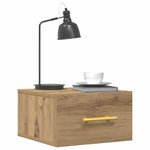 Nattbordskap Artisan Eik 35 X 35 X 20 Cm Konstruert Tre
