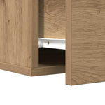Nattbordskap 2 Pcs Artisan Eik 35 X 35 X 20 Cm Konstruert Tre