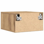 Nattbordskap 2 Pcs Artisan Eik 35 X 35 X 20 Cm Konstruert Tre