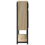 Baderomsspeil Beige 60 X 16 X 60 Cm Glass Og Konstruert Tre