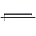 Markiseramme Antrasitt 3,5 X 2,5 M