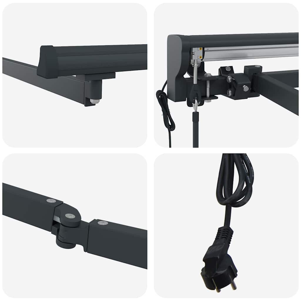 Markiseramme Antrasitt 4,5 × 3 M