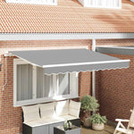 Markiseramme Hvit 3.5 X 2 M Metall