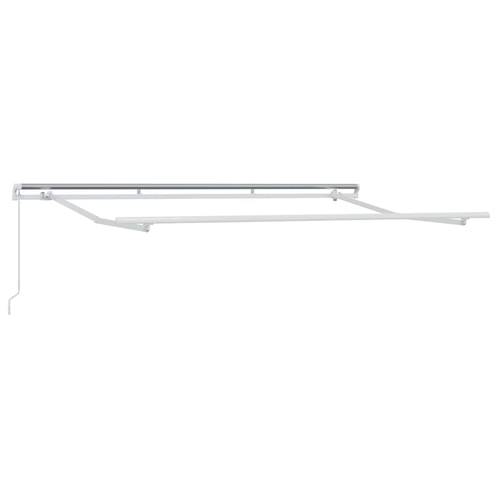 Markiseramme Hvit 3.5 X 2 M Metall
