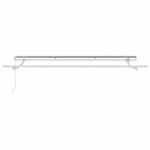 Markiseramme Hvit 3.5 X 2 M Metall
