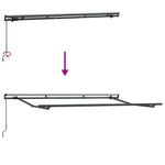 Markiseramme Antrasitt 3.5 X 2 M Metall