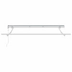 Markiseramme Hvit 3 X 2 M Metall