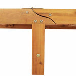 Solstol 2 Pcs Gråbrun 200 X 67 X 84 Cm Solid Akasietre